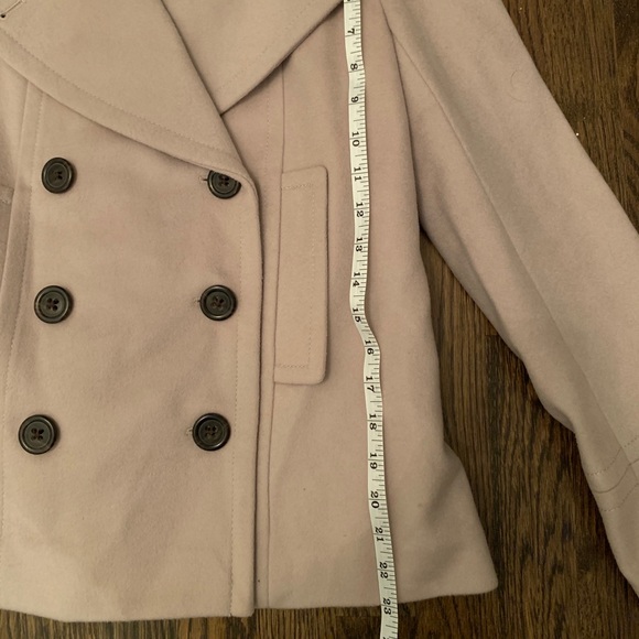 J. Crew Pea Coat size Medium - Blush - Picture 3 of 4